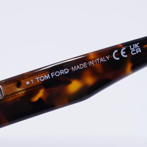 Tom Ford FT5967-B 052 Eyeglasses Havana 53mm Geometric Frame - Picture 8 of 9